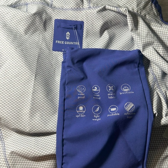 Free Country Purple Rain Jacket for Outdoor Adventures Size S 😻 - Picture 5 of 6